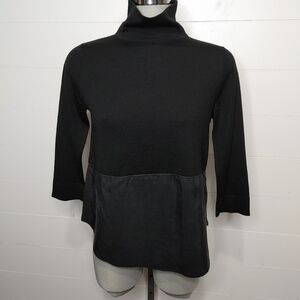 COS Black Turtleneck Sweater